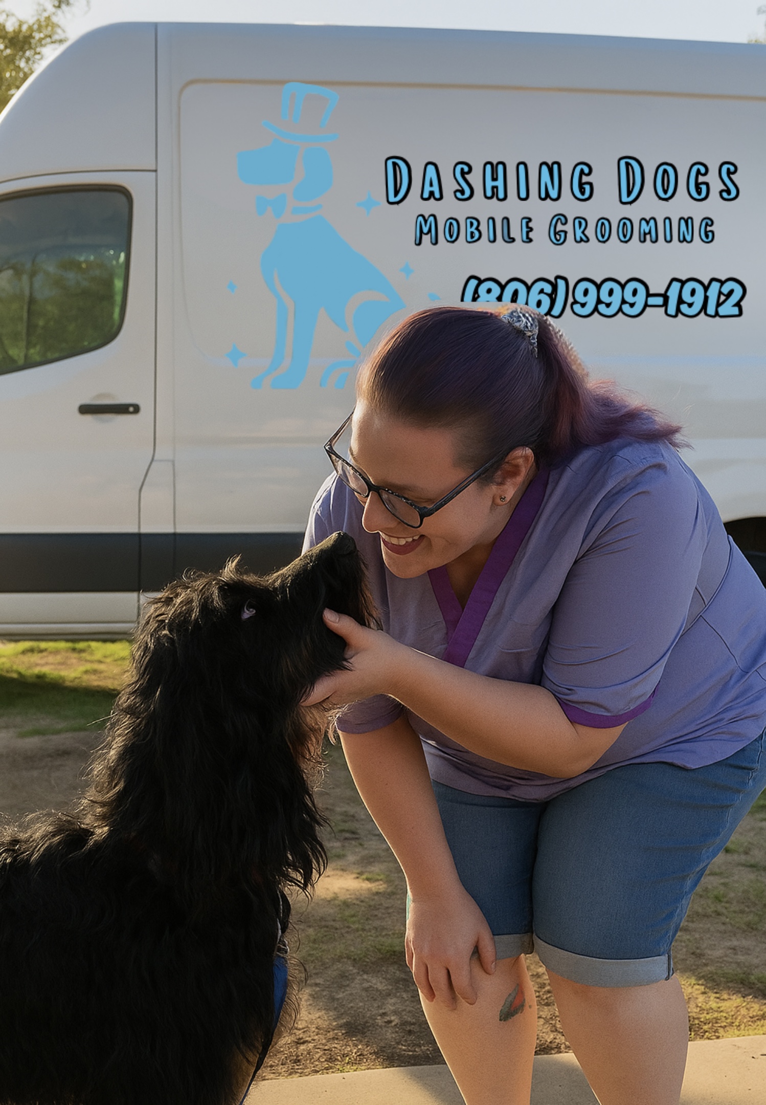 Dashing Dogs Mobile Dog Grooming team